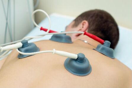 Electroterapia para osteocondrosis cervical