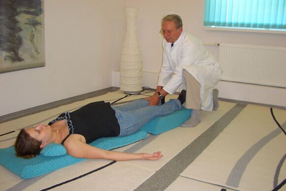 Terapia detenzora para osteocondrose cervical