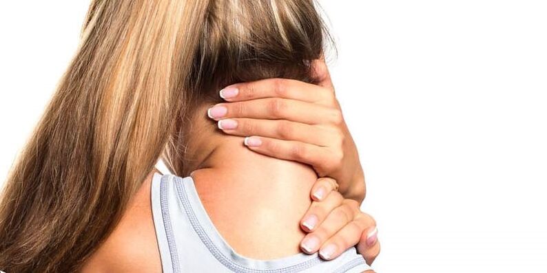 dolor de cuello en una niña con osteocondrosis